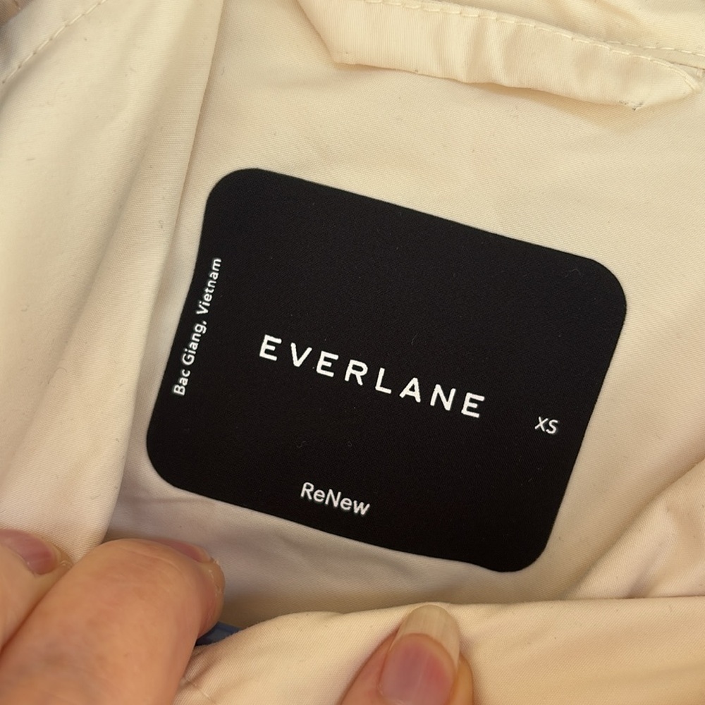 Everlane Cream ReNew Lightweight Anorak Jacket - Picture 7 of 10